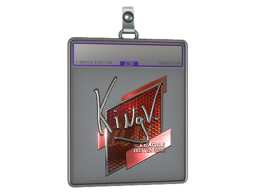 Sticker Slab | kNgV- (Foil) | Boston 2018
