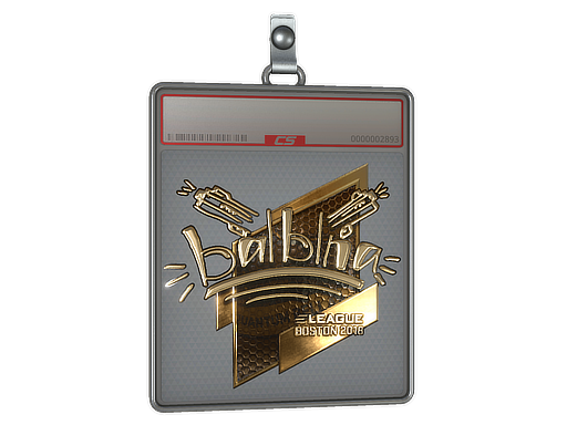 Sticker Slab | balblna (Gold) | Boston 2018
