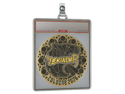 Sticker Slab | YEKINDAR (Gold) | Cologne 2026
