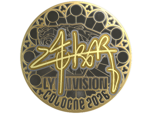 Sticker | z4KR (Gold) | Cologne 2026