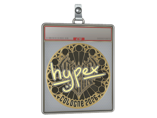 Sticker Slab | hypex (Gold) | Cologne 2026