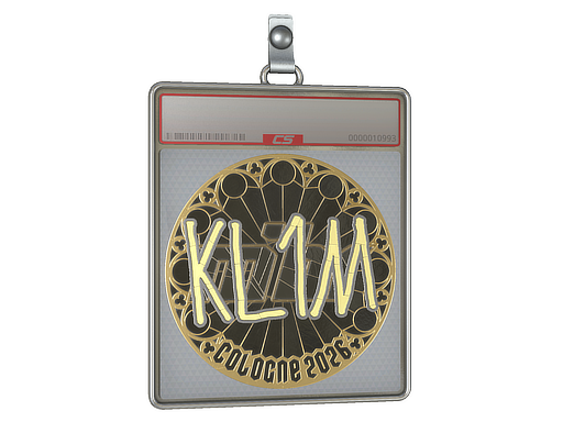 Sticker Slab | kl1m (Gold) | Cologne 2026