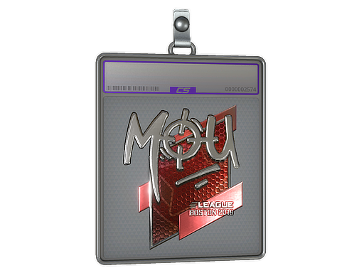 Sticker Slab | mou (Foil) | Boston 2018