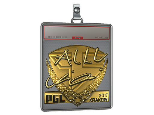 Sticker Slab | allu (Gold) | Krakow 2017