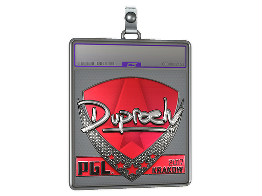 Sticker Slab | dupreeh (Foil) | Krakow 2017