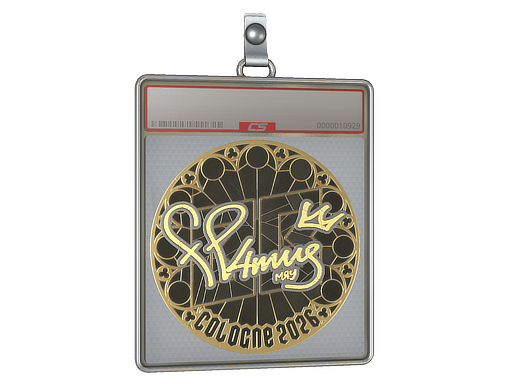Sticker Slab | FL4MUS (Gold) | Cologne 2026