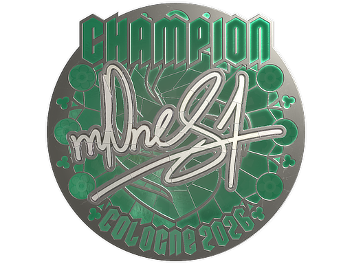 Sticker | m0NESY (Foil, Champion) | Cologne 2026