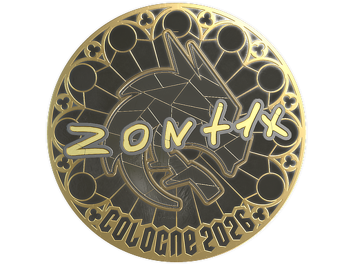 Sticker | zont1x (Gold) | Cologne 2026