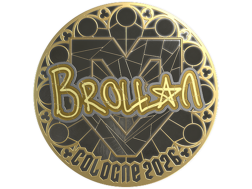 Sticker | Brollan (Gold) | Cologne 2026