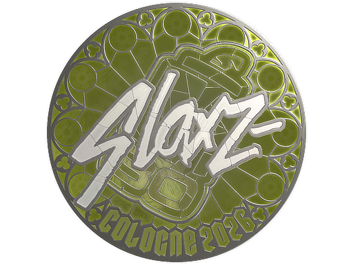 Sticker | slaxz- (Foil) | Cologne 2026