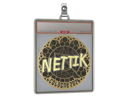 Sticker Slab | nettik (Gold) | Cologne 2026