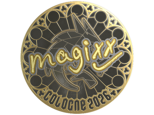 Sticker | magixx (Gold) | Cologne 2026