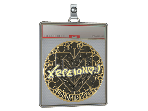 Sticker Slab | xertioN (Gold) | Cologne 2026