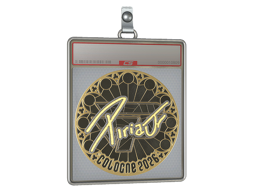 Sticker Slab | piriajr (Gold) | Cologne 2026