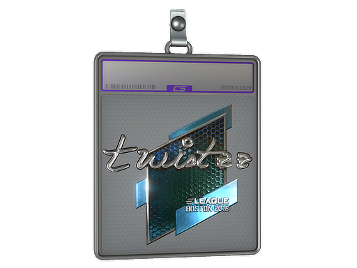 Sticker Slab | Twistzz (Foil) | Boston 2018