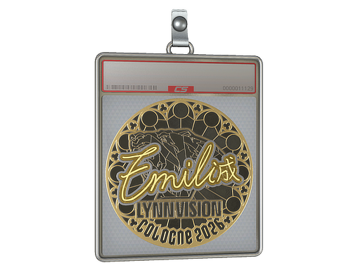 Sticker Slab | EmiliaQAQ (Gold) | Cologne 2026