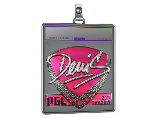 Sticker Slab | denis (Foil) | Krakow 2017
