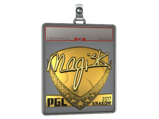 Sticker Slab | Magisk (Gold) | Krakow 2017