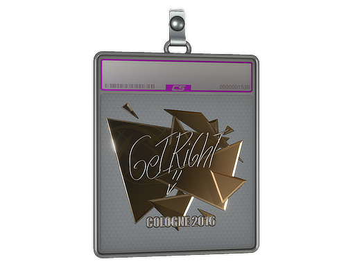 Sticker Slab | GeT_RiGhT (Foil) | Cologne 2016