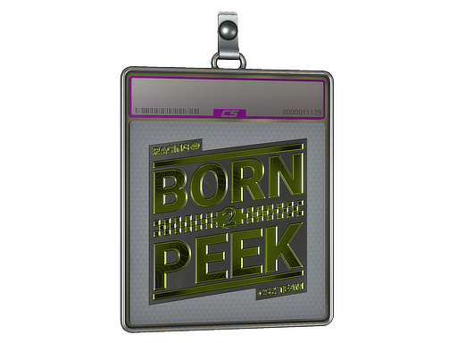 Sticker Slab | Born To Peek (Foil)