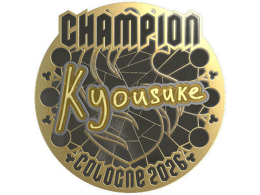 Sticker | kyousuke (Gold, Champion) | Cologne 2026