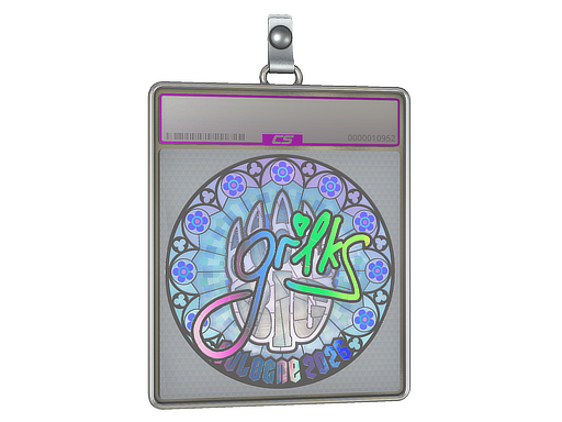 Sticker Slab | gr1ks (Holo) | Cologne 2026