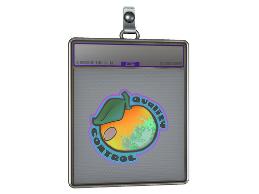 Sticker Slab | Quality Control (Holo)